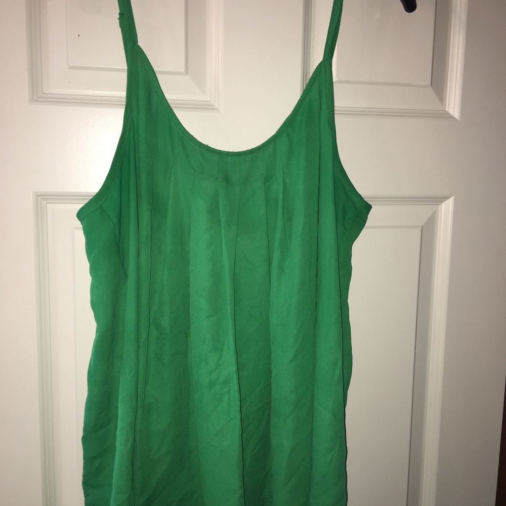 Torrid green tank SZ1. Adjustable straps - Picture 2 of 5